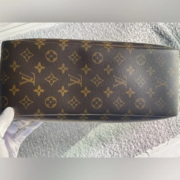 Louis Vuitton Deauville - Brown Leather Monogram - Picture 4 of 15